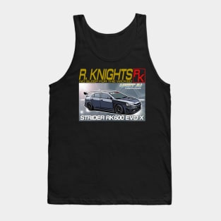 R.Knights Evo X Graphite Grey Tank Top